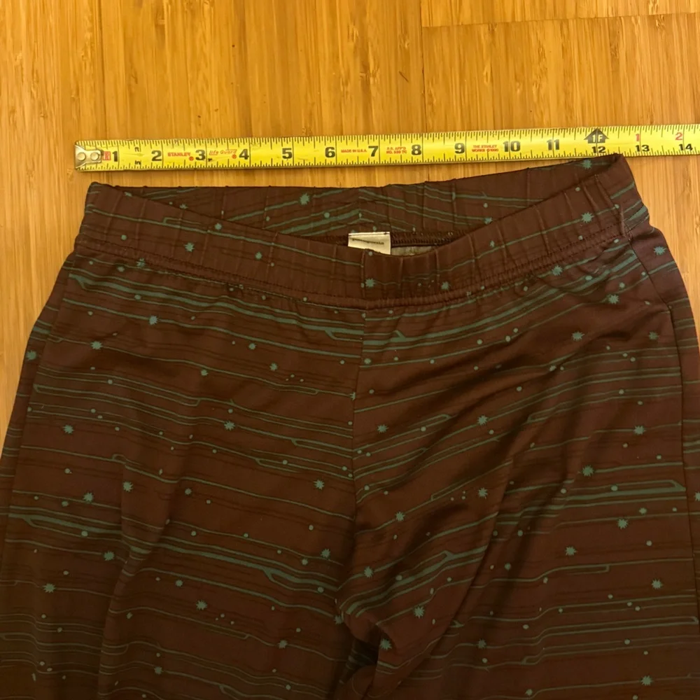 Patagonia VTG Starburst Performance Base Layer Capilene Wide Leg Pants XS - Picture 7 of 7